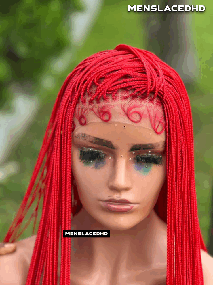 45" Micro Knotless Braids Stitch Wig