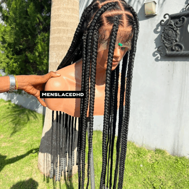 JUMBO jumbo Knotless braids wig