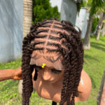 Medium Invisible Dread Locs Front Laced Unit